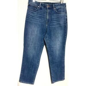 Talbots Women's Straight Leg Jeans in Medium Blue Wash